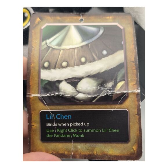 Lil’ Chen Pandaren Cub Plush World of Warcraft 2016 Blizzard Store Exclusive - Picture 8 of 8